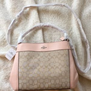 NWT Coach Lexy Signature Jacquard Shoulder Bag
